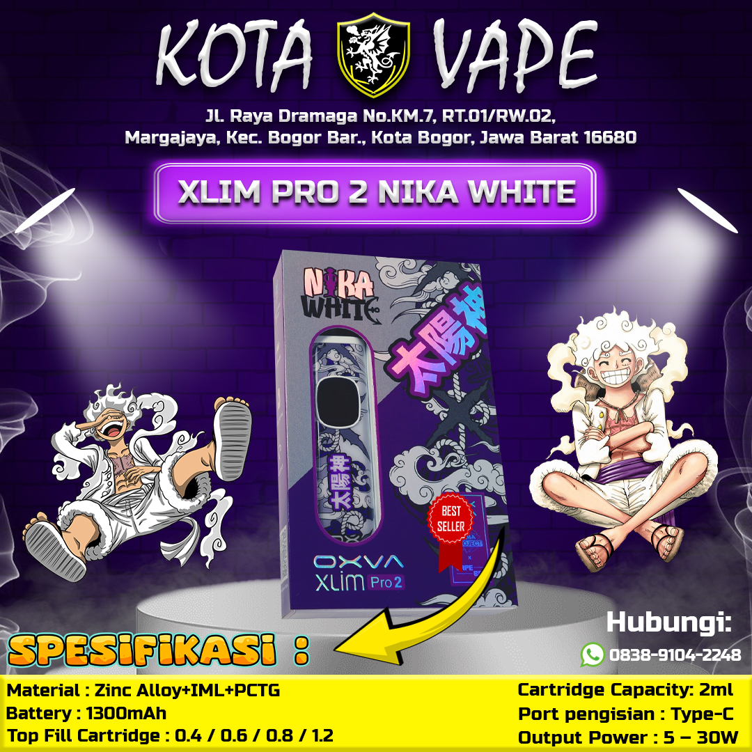 OXVA XLIM PRO 2 SE NIKA WHITE